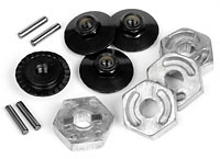 17mm Hex Hub Set For E-Savage with Lock Nuts 4pcs