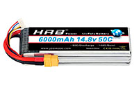 HRB Power LiPo Battery 4S 14.8V 6000mAh 50C XT90 (  )