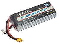 HRB Power LiPo Battery 4S 14.8V 8000mAh 50C XT60 (  )