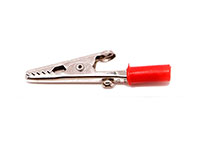 Amass Nickel-Plated Steel Crocodile Clip 57.5mm Red (  )