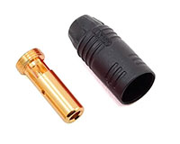AS150-M.B Male Black 7mm Connector (  )