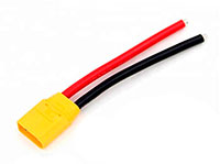 XT90H-M Connector Male with 10AWG 100mm Wire (  )