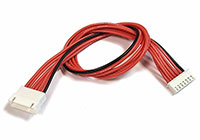 JST-XH 2.54mm 6S LiPo Balancing Cable Extension 20AWG 300mm (  )