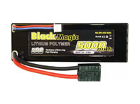 Black Magic 2S1P LiPo Battery 7.4V 5000mAh 50C Traxxas Plug Hardcase (  )