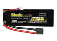 Black Magic 2S1P LiPo Battery 7.4V 6500mAh 50C Traxxas Plug Hardcase (  )