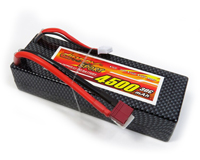 Dinogy Sport LiPo Battery 2S 7.4V 4500mAh 30C T-Plug Hardcase (  )