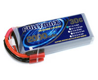 Fullymax LiPo Battery 2S 7.4V 2000mAh 30C HXT3.5mm Plug (  )