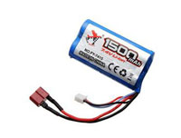Feiyue LiIon Battery 7.4V 1500mAh T-Plug (  )