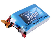 GensAce 2S1P 7.4V 3800mAh TX LiPo Battery Pack with JST Plug (  )