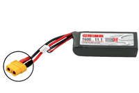 Team Orion LiPo Battery 11.1V 1600mAh 50C SoftCase XT60 with LED Charge Status (  )