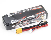 Sunpadow LiPo Battery 2S1P 7.4V 4700mAh 40C/60C XT60 Hardcase (  )