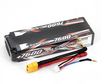 Sunpadow LiPo Battery 2S2P 7.4V 7600mAh 45C/90C XT60 Hardcase (  )