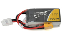 GensAce Tattu 3S LiPo 11.1V 1550mAh Battery 75C XT60 (  )