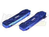 Alloy Battery Cover Blue E-Revo 1/16 2pcs
