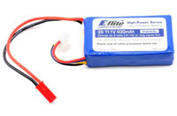 E-Flite 3S LiPo Battery 11.1V 430mAh 20C JST (  )