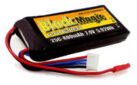 Black Magic 2S LiPo Battery 7.4V 800mAh 25C JST-BEC (  )