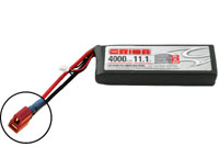 Team Orion LiPo Battery 11.1V 4000mAh 50C SoftCase Deans with LED Charge Status (  )