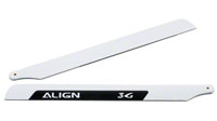 Carbon Fiber Blades 3G 325mm White T-Rex 450 (  )