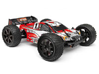 Clear Trophy Truggy Flux Bodyshell with Window Masks and Decals (  )