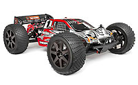 Clear Trophy Truggy 4.6 Bodyshell with Window Masks and Decals (  )
