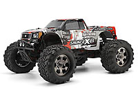 Nitro GT-3 Truck Painted Body Gray Red Black Savage (  )