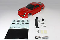 Mazda RX-7 E4D Red Body Shell (  )