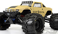 Desert Militia Monster Truck Clear Body fits E-Maxx, Revo & Summit (  )