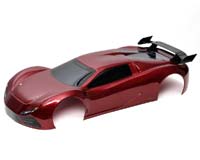 Traxxas XO-1 Pre-Painted Body Red & Wing Set