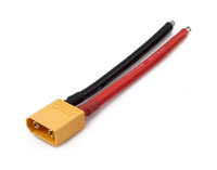 XT90 Connector Male with 12AWG Wire (  )