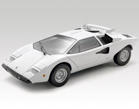 Lamborghini Countach LP400 with Roof Wing White (  )