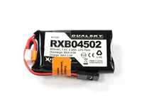 Dualsky RXB LiPo Reciever Battery 2S1P 7.4V 450mAh 20C JR (  )