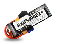 Dualsky RXB LiPo Reciever Battery 2S2P 7.4V 5400mAh 20C Duo JR & DC3 (XT60) (  )