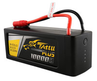 GensAce Tattu Plus LiPo Battery 6s1p 22.2V 10000mAh 25C XT150+AS150 (  )