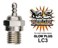 OS Max Glow Plug LC3 Long Reach Hot TRX2.5