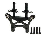 Graphite Rear Shock Tower for Team Associated RC18 (  )