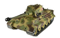 German King Tiger Henschel Turret Airsoft RC Battle Tank 1:16 with Smoke 2.4GHz (  )