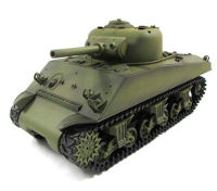 US M4A3 Sherman 105mm Howitzer Airsoft RC Battle Tank 1:16 with Smoke RTR (  )