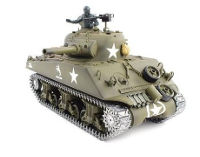 US M4A3 Sherman 105mm Howitzer Airsoft RC Battle Tank 1:16 PRO with Smoke 2.4GHz (  )