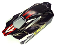 Himoto Spino Buggy E18XB Painted Body Red/Black (  )