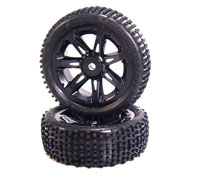 Viper Tires 2.2 on Titan Black Wheels Bandit 2pcs (  )