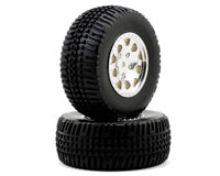 KMC Hex Wheel and Tire Silver SC10 4x4 2pcs (  )