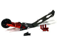 Evolution-6 Billet Machined Alloy Wheelie Bar Red E-Revo (  )