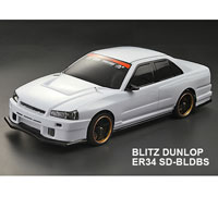 Nissan GTR R34 Blitz Dunlop Clear Body 190mm (  )