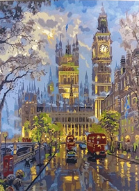 London - Painting By Numbers 40x50cm (  )
