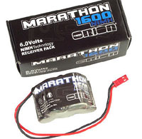 Team Orion Marathon 6V 1600mAh 2/3 Receiver Pack Hump JST-BEC (  )