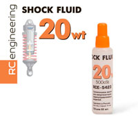RCEngineering Shock Silicone Fluid 20wt 60ml (  )