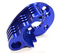 Integy Billet Machined Heatsink Motor Mount Summit Blue (  )