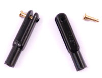 MPJet Nylon Clevis M2x17mm Pin=1mm Black 2pcs (  )