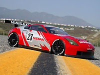 Nissan 350Z Nismo GT Race Clear Body 200mm