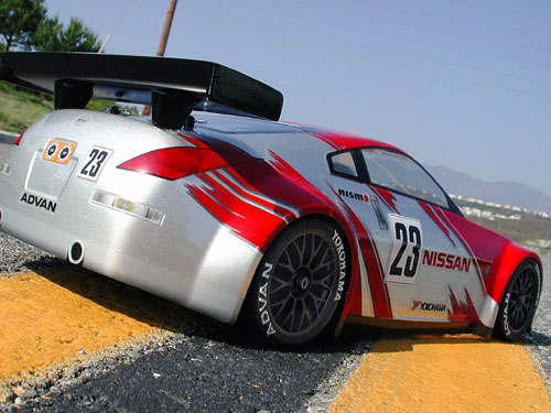Hpi nissan 350z nismo gt race body #5